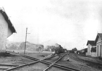 Estação Ferroviaria em 1931
